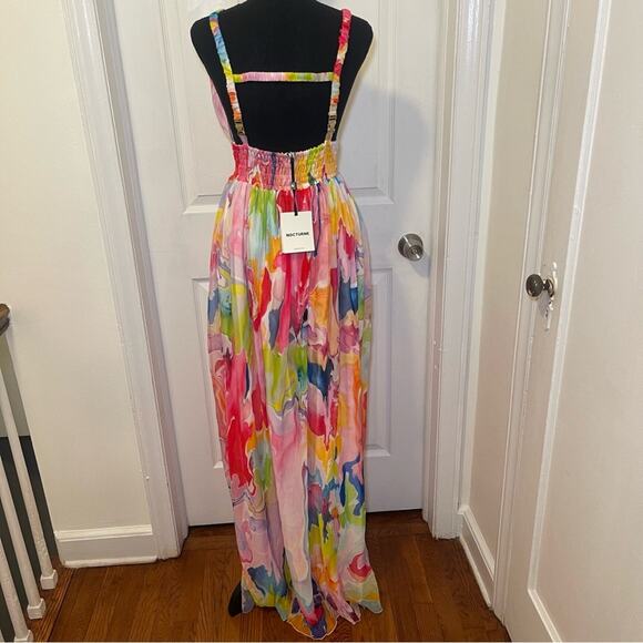 Nocturne Printed Flowy Dress - Picture 7 of 12